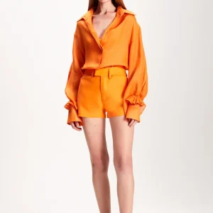 SHORTS LINHO LARANJA