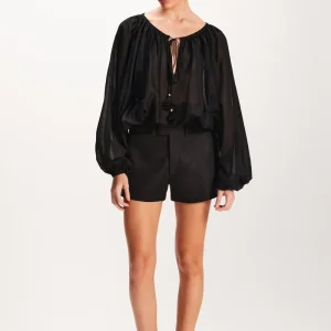 SHORTS LINHO PRETO