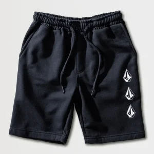 Bermuda Moletom Volcom Iconic Stone Preta