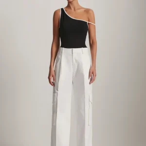 CALÇA CARGO PANTALONA COTTON PREMIUM OFF WHITE