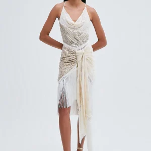 SAIA PATCHWORK COM FRANJA OFF WHITE
