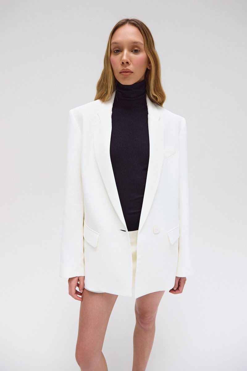 BLAZER ALFAIATARIA CREPE PATOU OFF WHITE - Image 4
