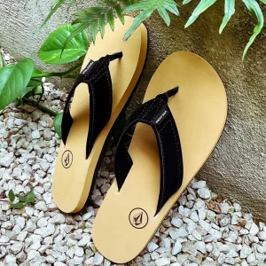 Sandália Volcom Recliner Bege