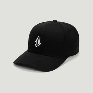 Boné Volcom Center Stone Juvenil Preto
