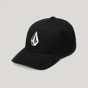 Boné Volcom Center Stone Juvenil Preto
