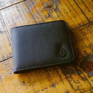 Carteira Volcom Slim Stone Preta