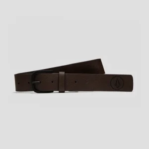 Cinto Volcom Clone Marrom