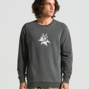 Moletom Volcom Careca Volcom Ent Preto