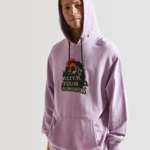 Moletom Volcom Canguru Shockwave Roxo