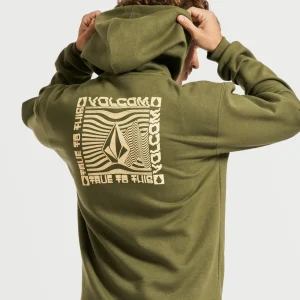 Moletom Volcom Canguru True To This Militar