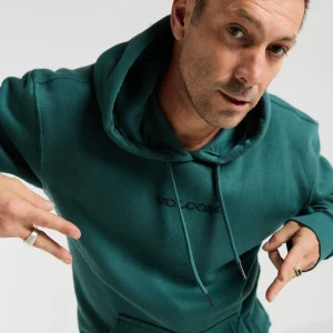 Moletom Volcom Canguru Signature Verde