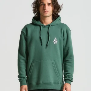 Moletom Volcom Canguru Iconic Stone Verde
