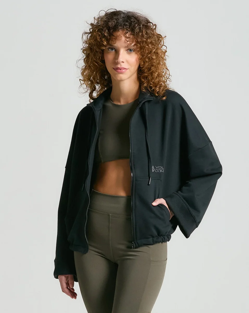 Moletom Volcom Spice Preto