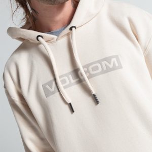 Moletom Canguru Volcom Graphic Vintage White