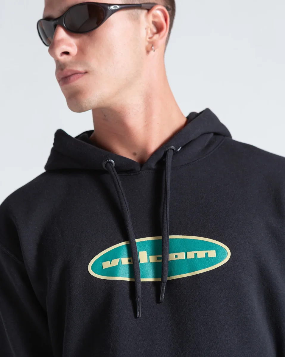 Moletom Canguru Volcom Volstoned Preto - Image 3