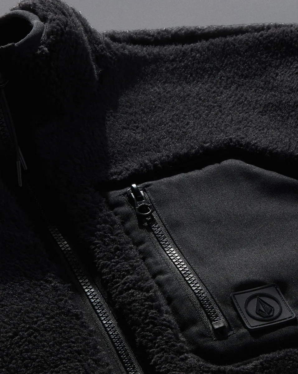 Jaqueta Volcom Muzzer Fuzzar Black - Image 4