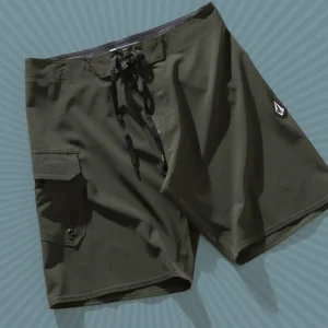 Boardshort Volcom Lido Solid Verde