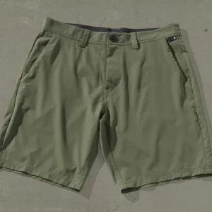 Bermuda Híbrida Volcom Cross Shred Squadron Green