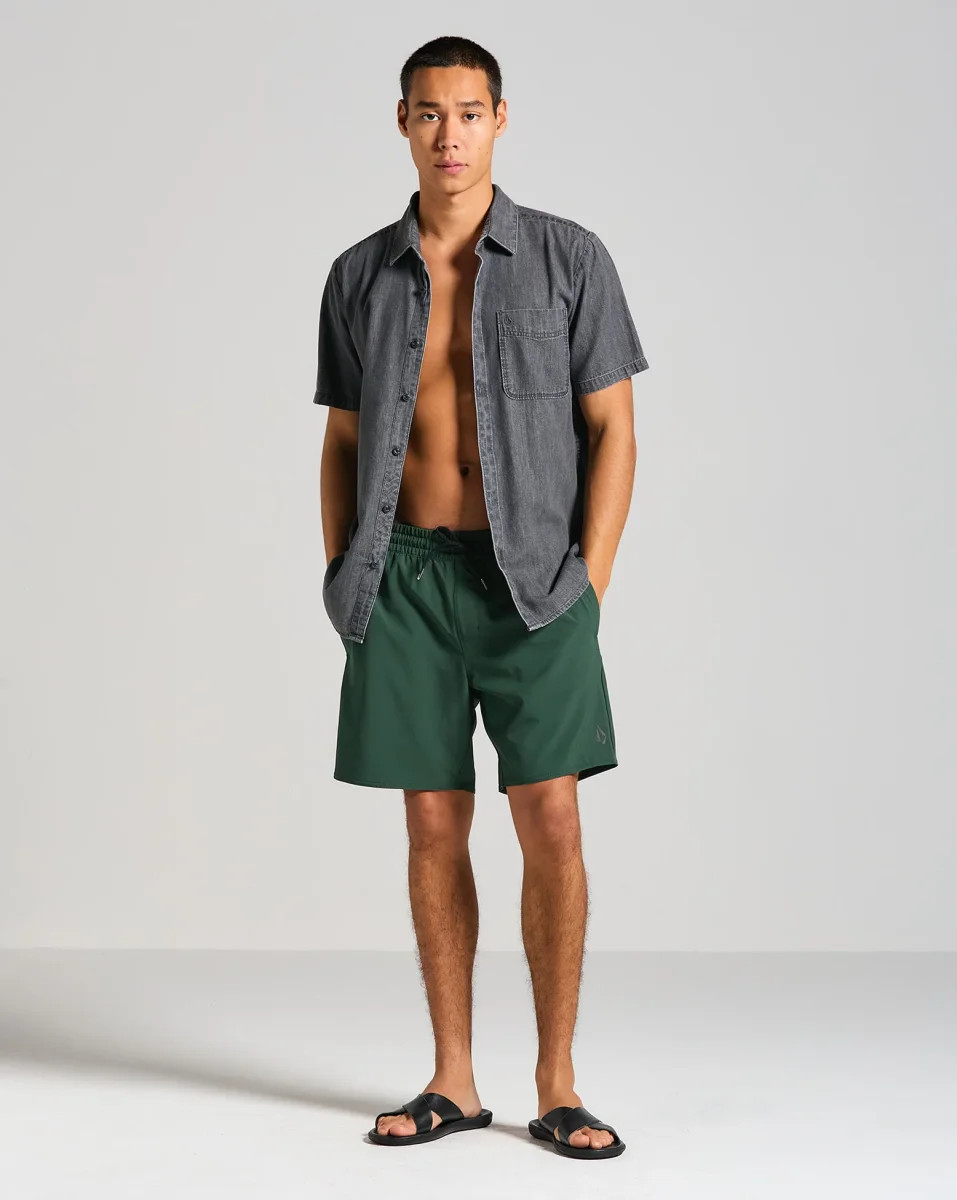 Bermuda Híbrida Volcom Nomoly Dark Forest - Image 6
