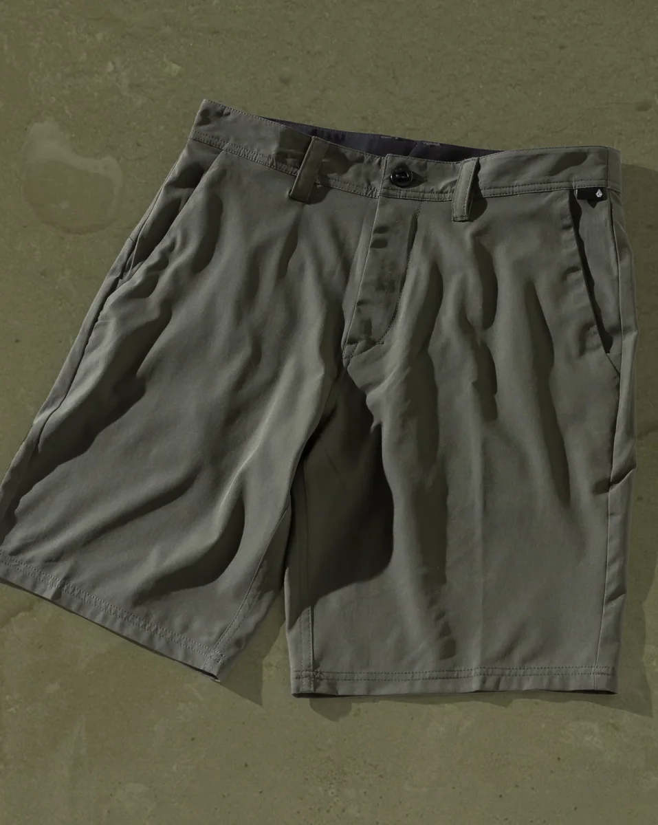 Bermuda Híbrida Volcom Cross Shred Squadron Green - Image 2