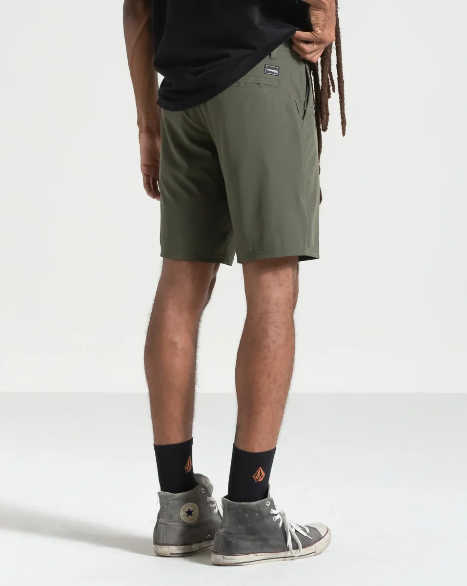 Bermuda Híbrida Volcom Cross Shred Squadron Green - Image 3
