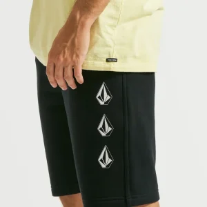 Bermuda Moletom Volcom Iconic Stone Preta