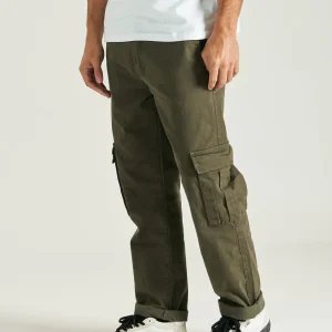 Calça Volcom Stranger Cargo Sarja Militar