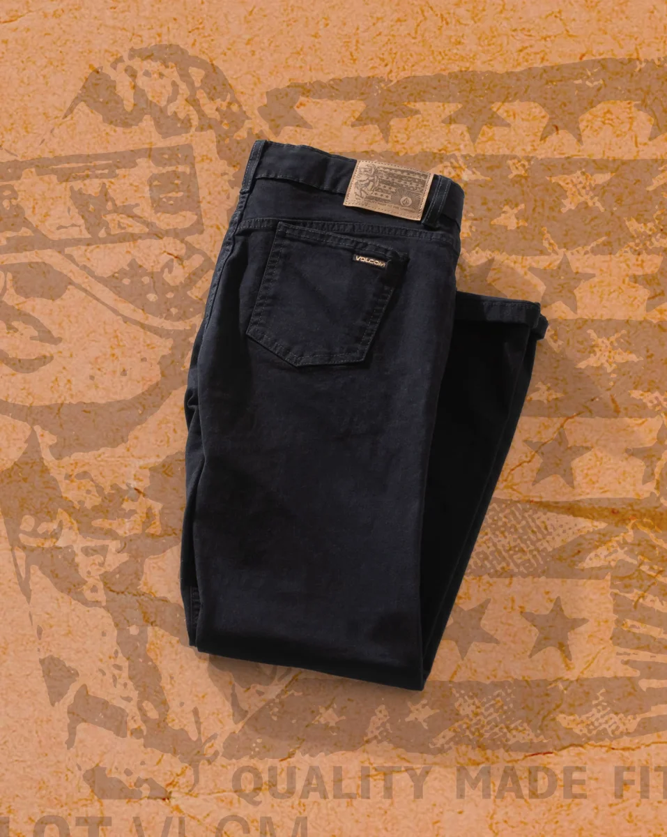 Calça Volcom Solid Colors Vorta Preta - Image 2