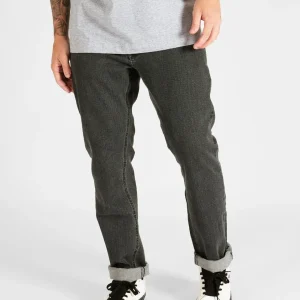Calça Jeans Volcom Slim Fit Eco-True Black Vorta Denim