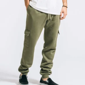 Calça Moletom Volcom Comf Cargo Militar