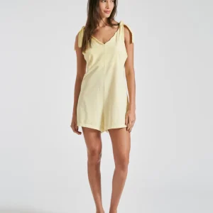 Macaquinho Volcom Stone Def Amarelo