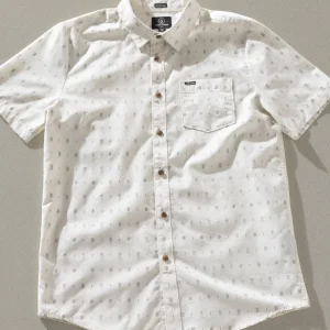Camisa Volcom Bankstone White Combo