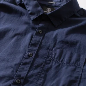 Camisa Volcom Date Knight Navy