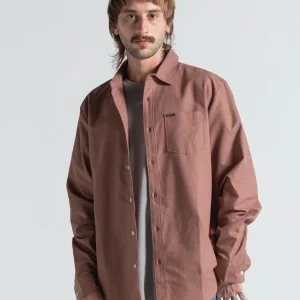Camisa Volcom Veeco Oxford Nutmeg