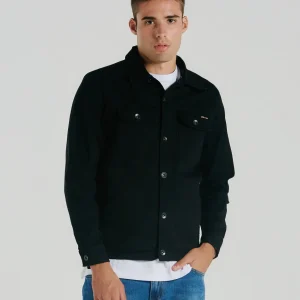 Jaqueta Jeans Volcom Raw Stone Preta