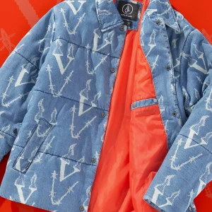 Jaqueta Volcom Fergadelic Road Sky