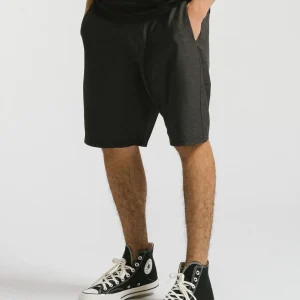 Bermuda Híbrida Volcom Frickin Cross Shred Slub Black