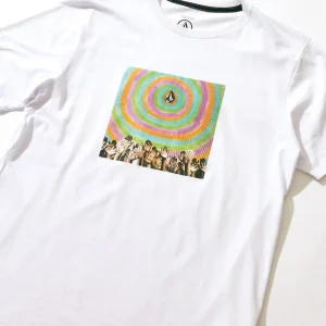 Camiseta Volcom Slim Uniteforthis Branca