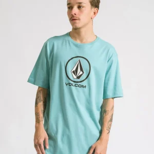 Camiseta Volcom Regular Crisp Stone Azul
