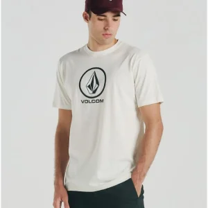Camiseta Volcom Crisp Stone Off White
