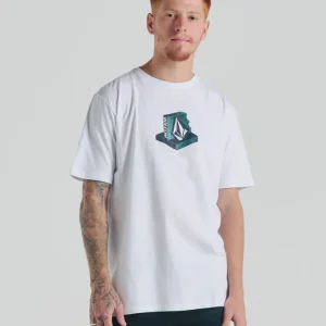 Camiseta Volcom Leanin Branca