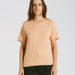 Camiseta Volcom Regular Stone Blanks Rosa