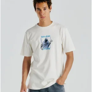 Camiseta Volcom Thundertaker Off White