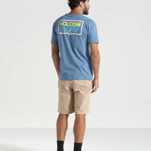 Camiseta Volcom Fuzer Azul