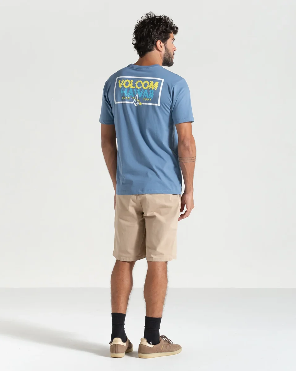 Camiseta Volcom Fuzer Azul - Image 2