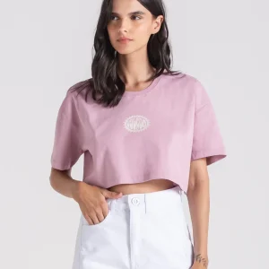 Camiseta Volcom Hang It Up Rosa
