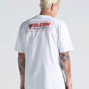 Camiseta Regular Volcom Tune Up Branca