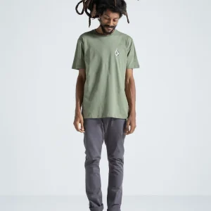 Camiseta Regular Volcom Iconic Verde Claro