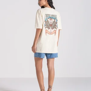 Camiseta Especial Volcom Moth Off White