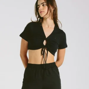 Blusa Volcom Haute Take Preta